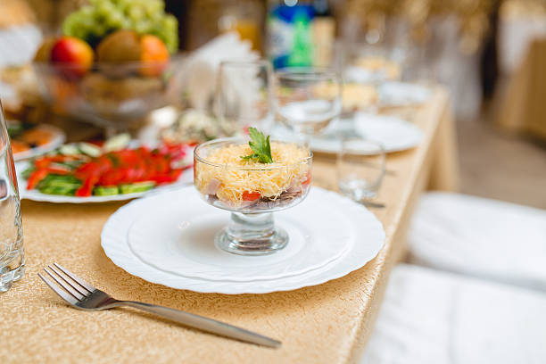 Beautifully laid table