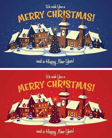 Christmas card \ poster \ banner. Vector illustration