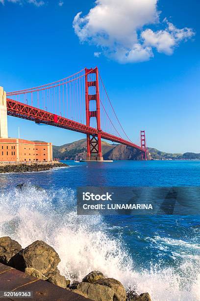 Golden Gate Bridge San Francisco From Presidio California Stock Photo - Download Image Now