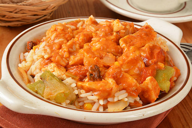 istock Southwestern chicken casserole 520169645