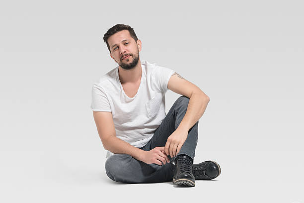 istock Portrait of confident handsome man 520175956