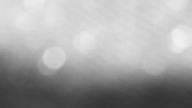 istock Abstract black and white bokeh and blurry background 520177602