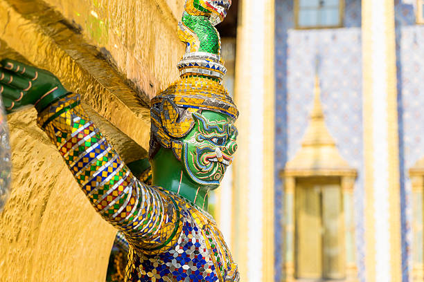 istock Giant Buddha in Grand Palace 520179038