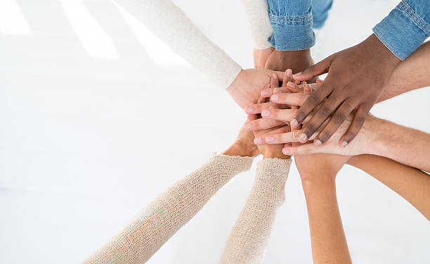 istock Group of people working as a team 520180534