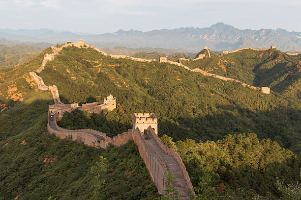 istock great wall of china and landscape 520192053
