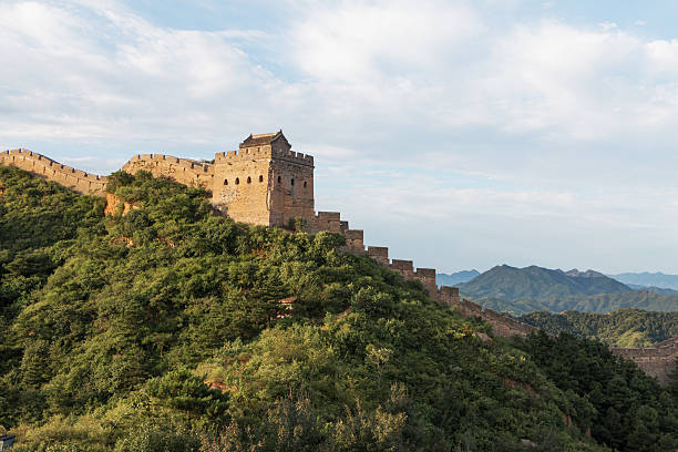 istock great wall of china and landscape 520192089