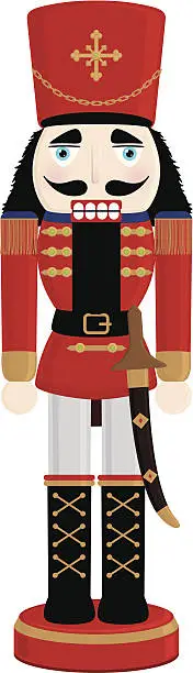 Vector illustration of Nutcracker