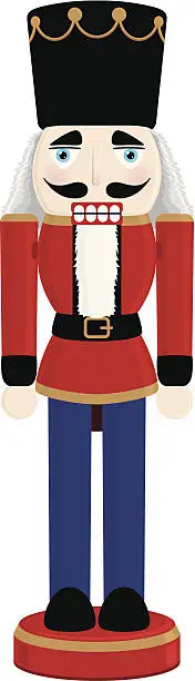 Vector illustration of Nutcracker