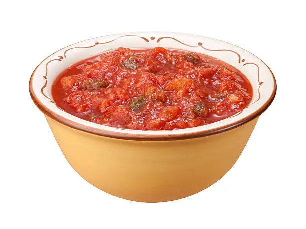 Photo of Salsa Bowl isolated