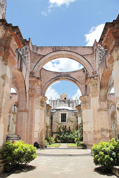 istock Antigua, Guatemala: Ruins of Santiago Cathedral (1545), damaged by earthquake 520215501