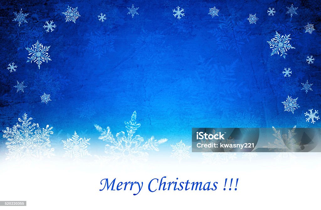 Blue christmas background Blue christmas background with snowflakesblue christmas background with snowflakes and pine tree Abstract Stock Photo