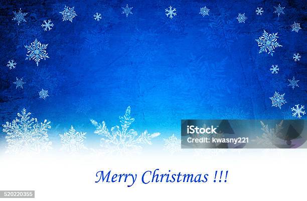 Blue Christmas Background Stock Photo - Download Image Now - Abstract, Backgrounds, Blue