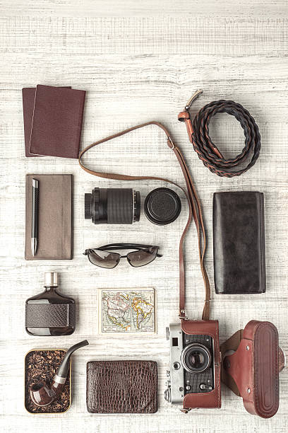 istock Set of the man traveler  vertical 520221478