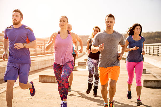 istock Running group of people 520221508