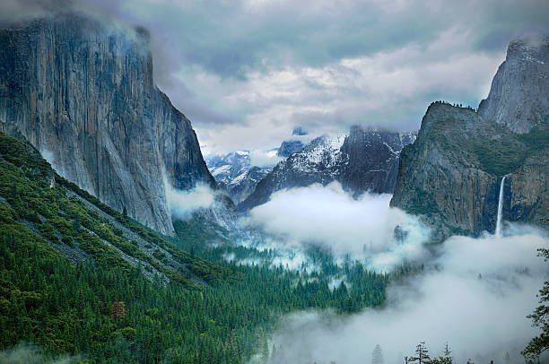 istock Storm Clouds in Yosemite Valley 520221571