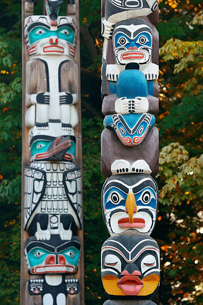 istock Indian totem poles 520229804