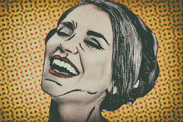 istock Pop art comic style woman, retro poster 520231552