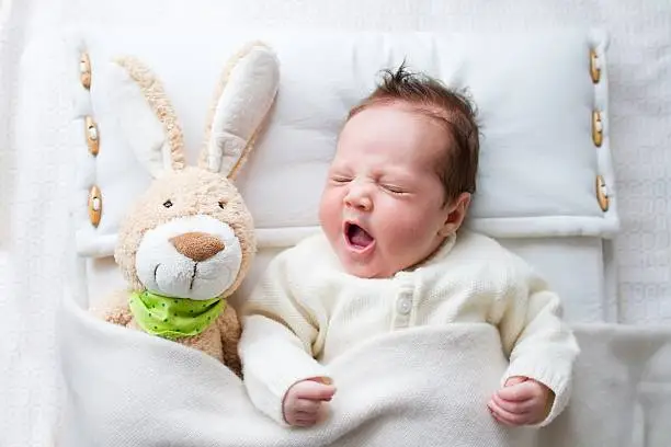 Photo of Baby with bunny