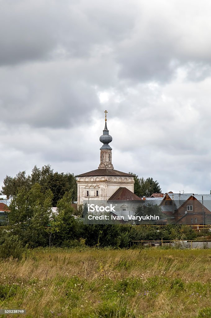 Church of Our Lady of Tikhvin. Suzdal, Golden Ring, Russia. Church of Our Lady of Tikhvin. Suzdal, Golden Ring of Russia. Ancient Stock Photo