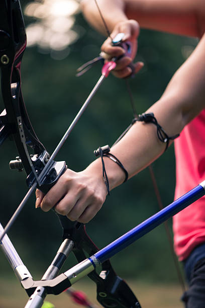 istock Woman with the bow 520239489