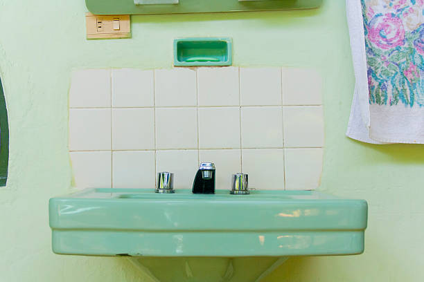 Green Sink stock photo