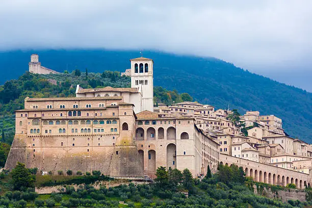 Assisi is a town in the province of Perugia in the Umbria region, Italy. 