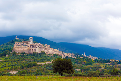 Assisi is a town in the province of Perugia in the Umbria region, Italy. 