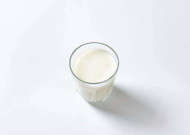 istock Glass of bio milk 520244853