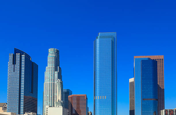 istock Skyscrapers of Los Angeles skyline, CA 520259999
