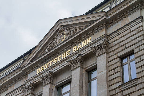 deutsche bank office - deutsche bank 뉴스 사진 이미지