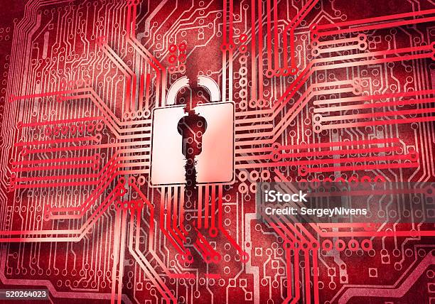 Safety Concept Stock Photo - Download Image Now - Circuit Board, Communication, Data