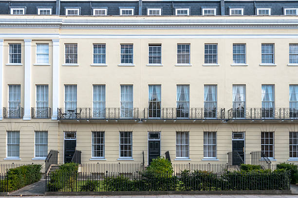 istock Georgian Style Terraced Town Houses 520264431