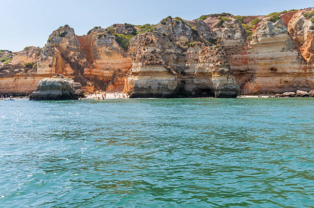 istock Rock formations and wild beach in Portugal 520277747