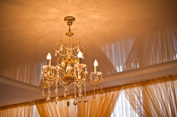 istock Beautiful chandelier. 520278259