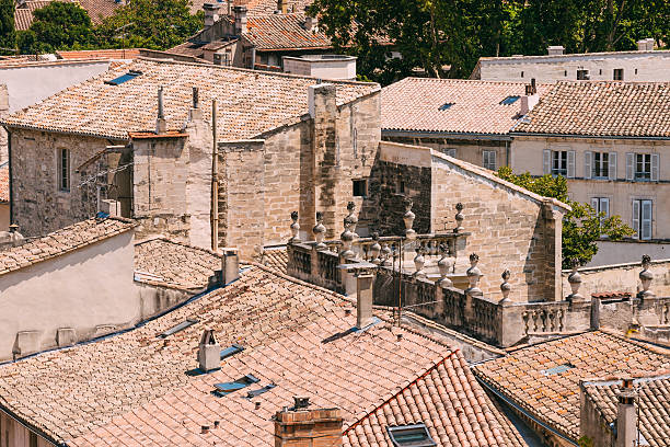 istock Clock tower Jaquemart in Avignon, France 520286826