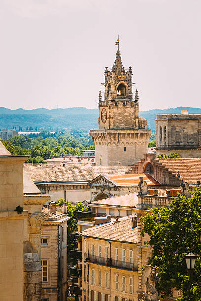 istock Clock tower Jaquemart in Avignon, France 520287312