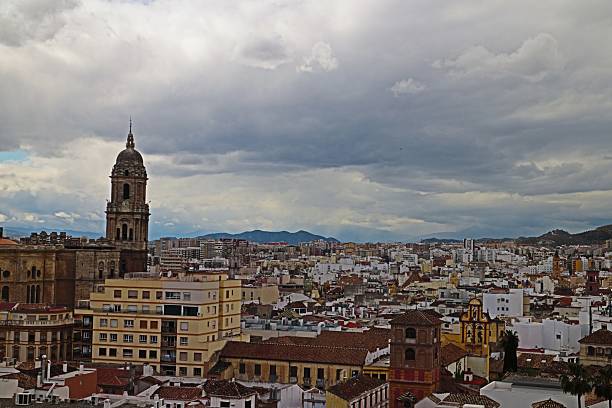 istock Hilltop View of Malaga City 520287356