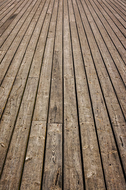 istock Old wooden planks 520291634