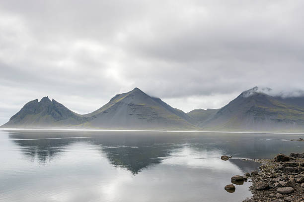 istock Beautiful coast Stokksnes with view to Atlantic ocean and mountains. 520294092