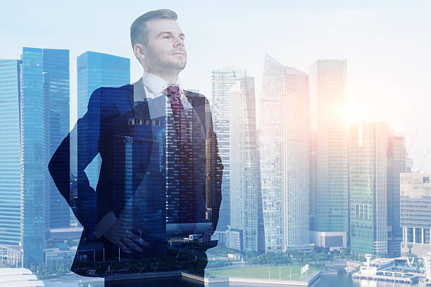 istock Businessman and offices 520294734