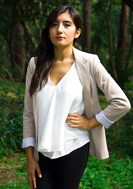 istock Beautiful young woman posing 520295669