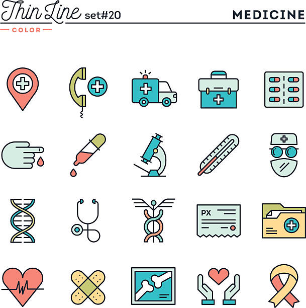 의료, 건강 관리, 긴급, 약리학 및 - pharmacy symbol surgery computer icon stock illustrations