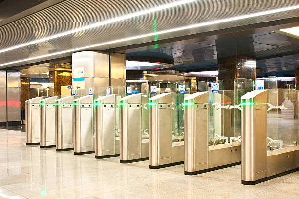 istock Turnstiles in the underground 520320549