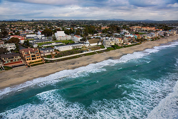 istock Carlsbad California Coastline Aerial 520321588