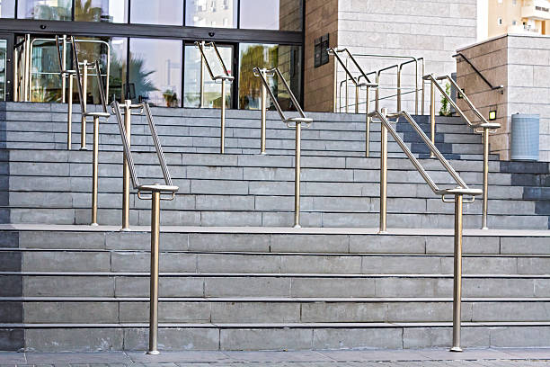 istock Stainless steel railings 520322171