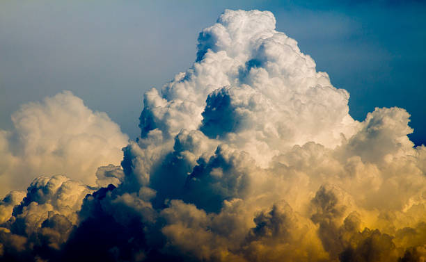 istock The Dark sky with big cloud and be overcast 520322815