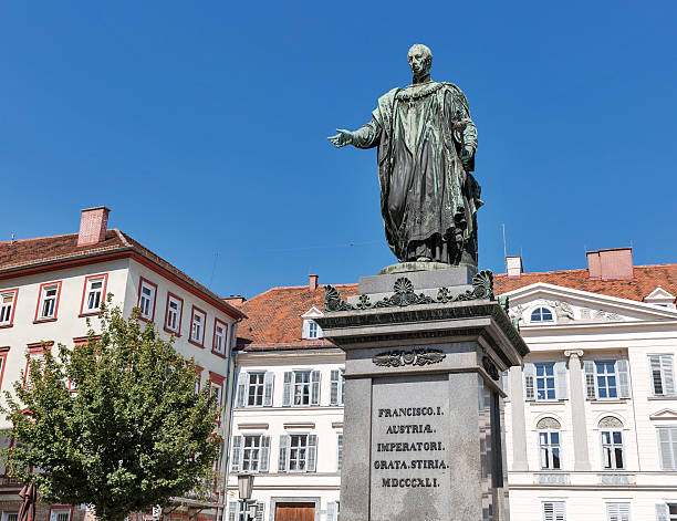 istock Emperor Francis II statue in Graz, Austria 520323448