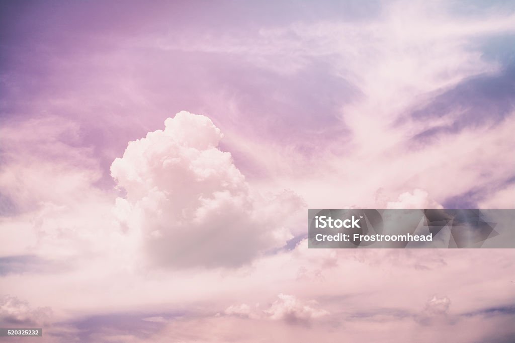 Purple sky clouds Colors of sky surreal Purple Background Stock Photo