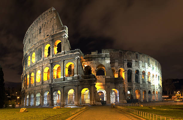 istock Colosseum at night. Rome Italy 520327019