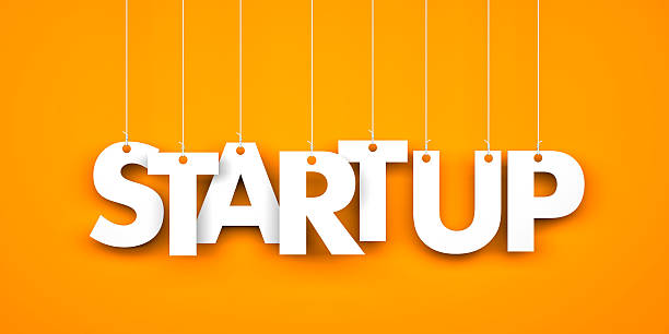 istock Startup - word hanging on the ropes 520328578